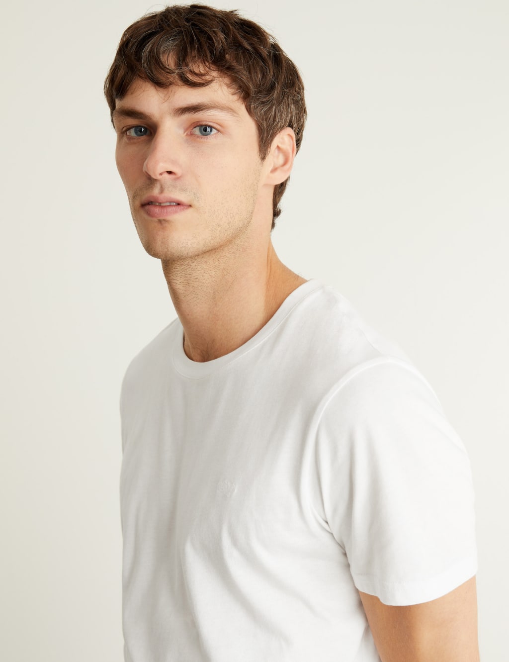 Pure Cotton Crew Neck T-Shirt image 4