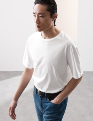 \nPure Supima Cotton Oversized T-Shirt