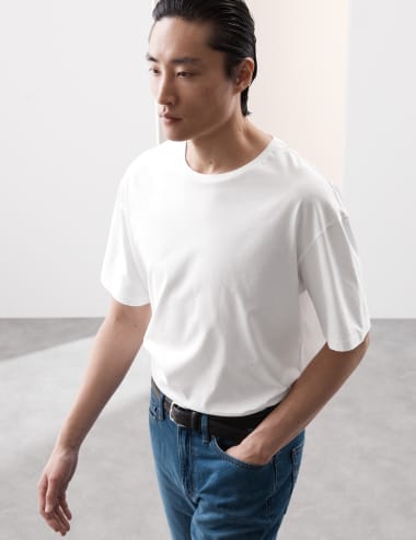 Men s Tops T Shirts Polo Shirts Marks Spencer US