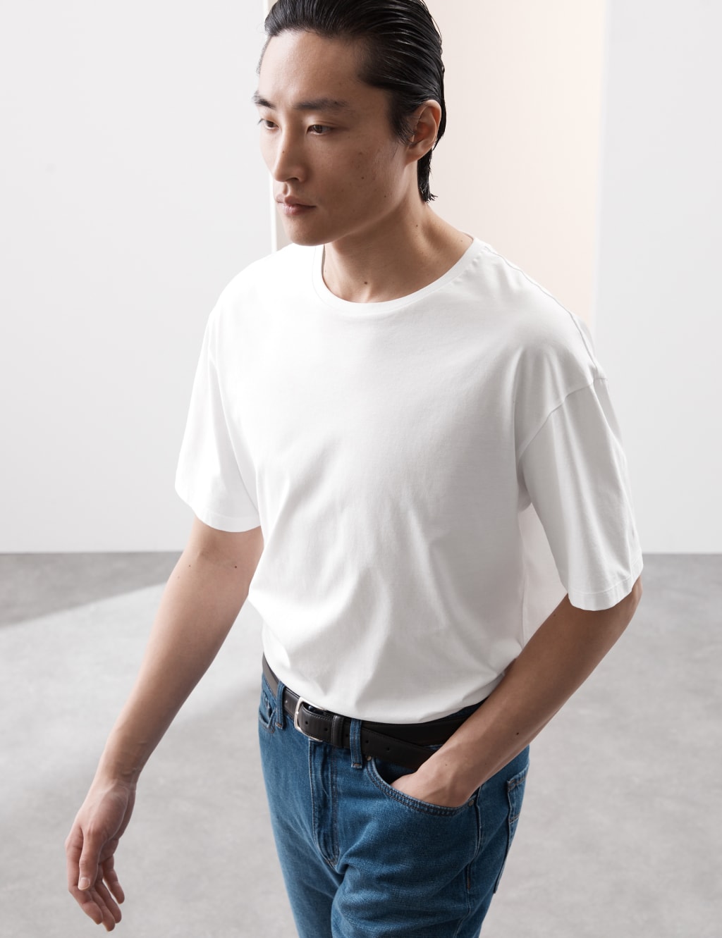 Marks and spencer men hot sale t shirts