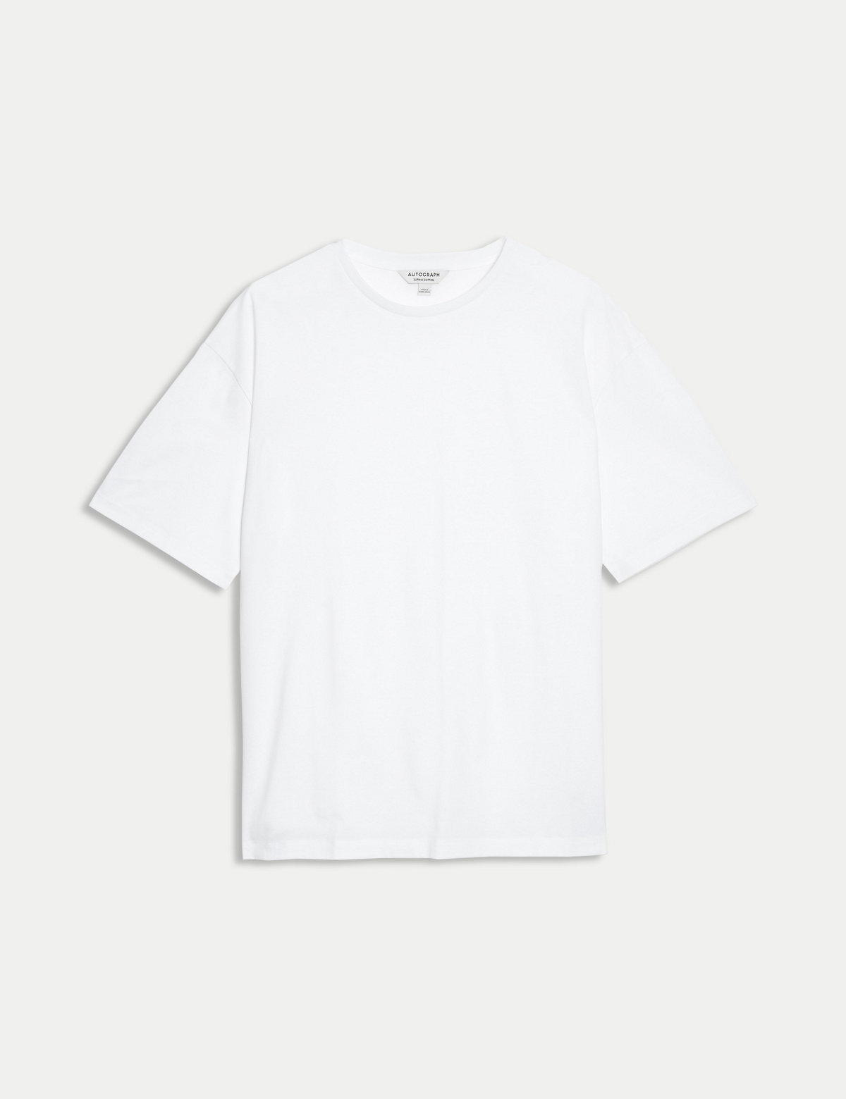 Pure Supima Cotton Oversized T-Shirt