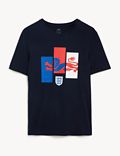 Men's Pure Cotton England Lion T-Shirt