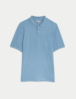 

JAEGER Mens Overshirt mit hohem Baumwollanteil - Slate Blue, Slate Blue