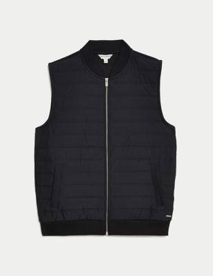 Cotton Blend Quilted Gilet
