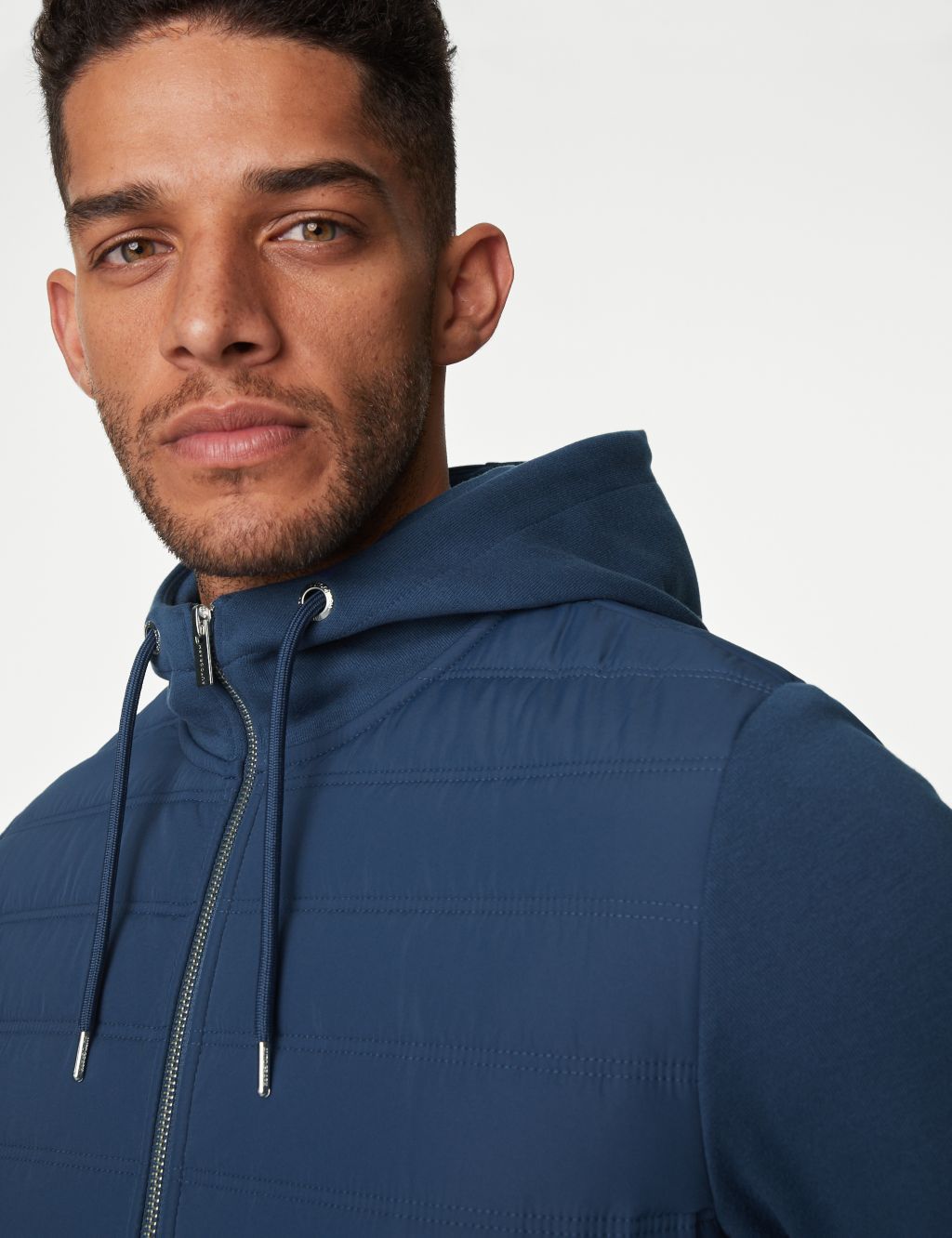 Shop Men’s Navy Hoodies & Sweatshirts | M&S