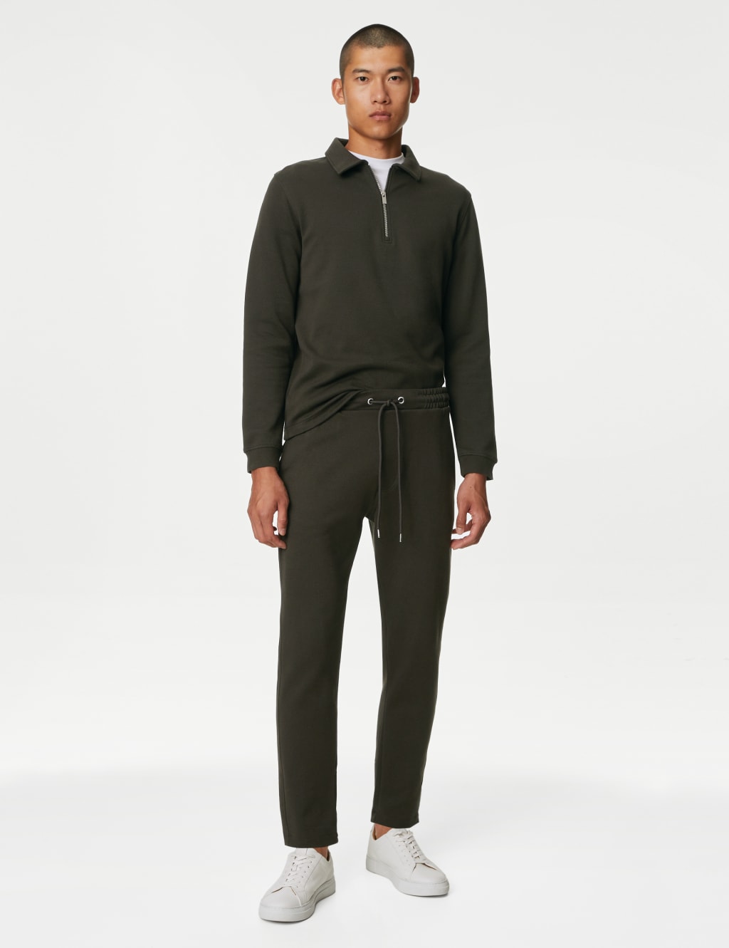 Cotton Rich Straight Leg Joggers image 1