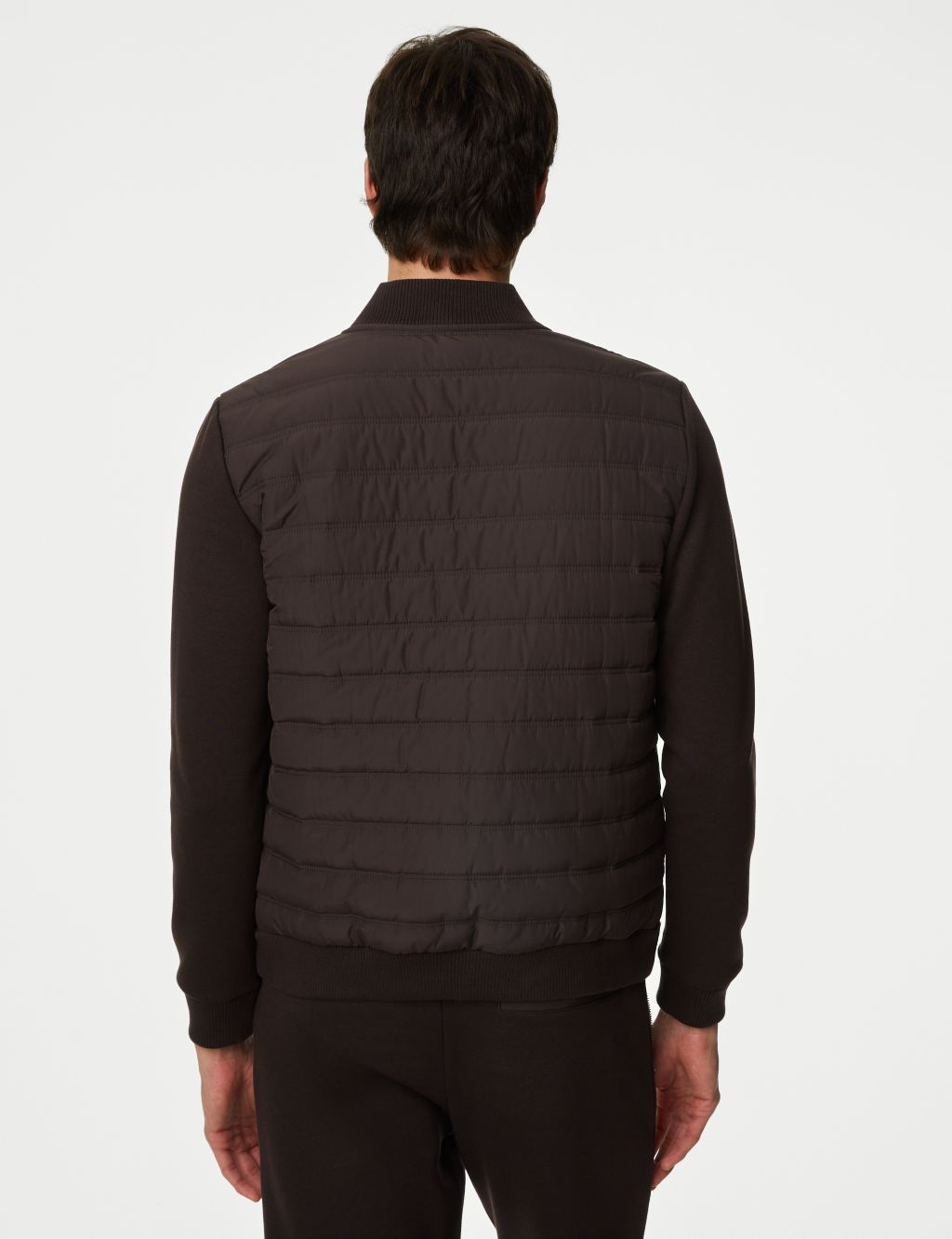 Quilted Bomber Jacket image 4