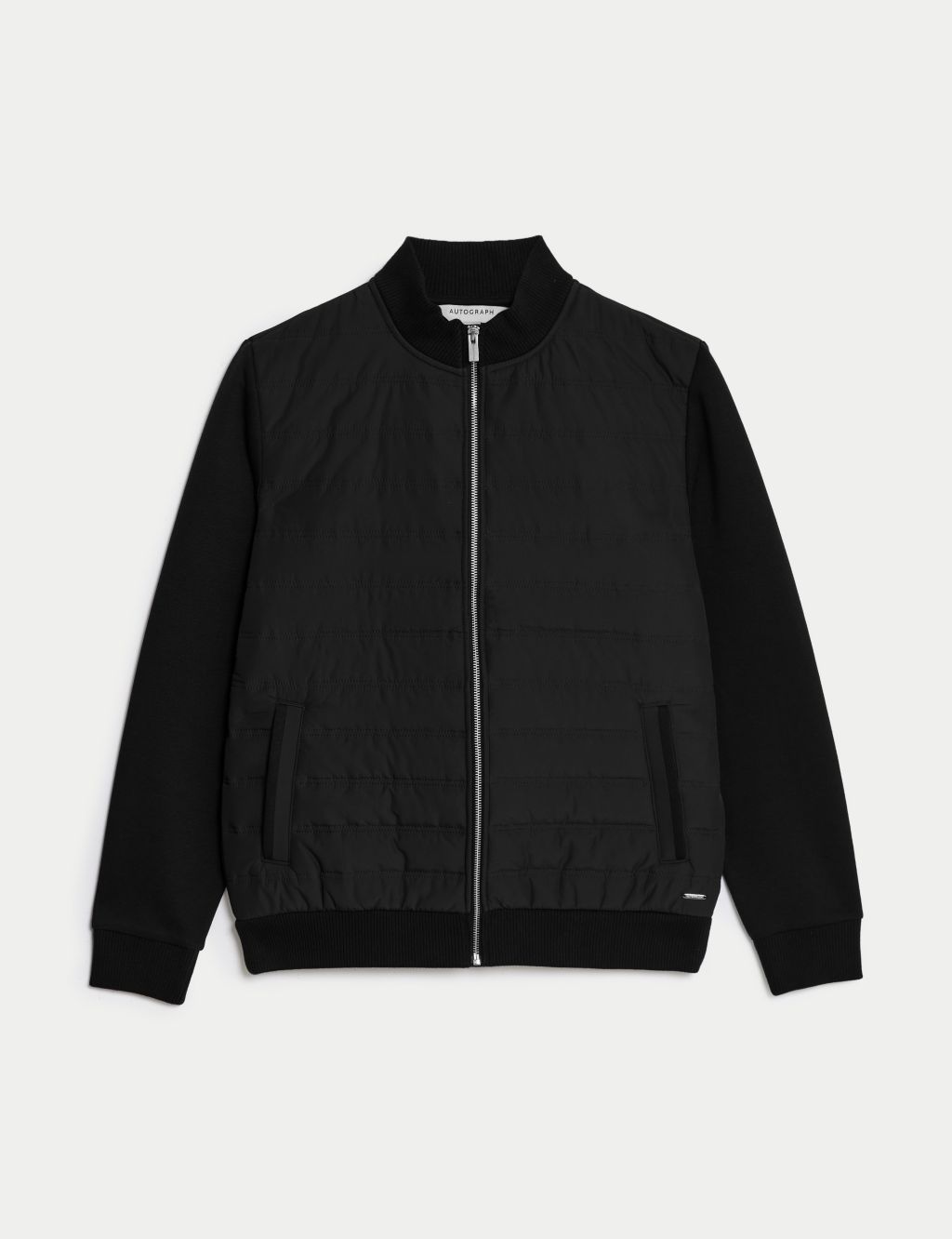 Quilted Bomber Jacket image 2