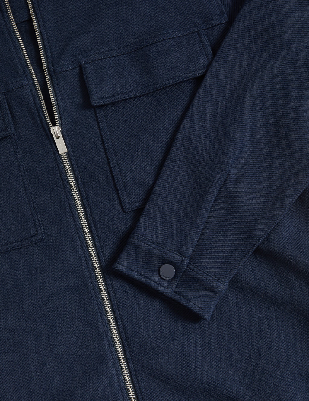 Cotton Rich Textured Overshirt image 6