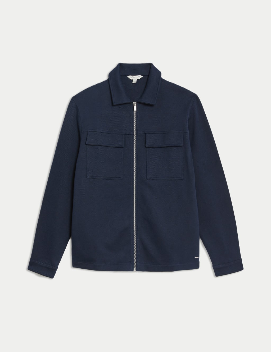 Cotton Rich Textured Overshirt image 2