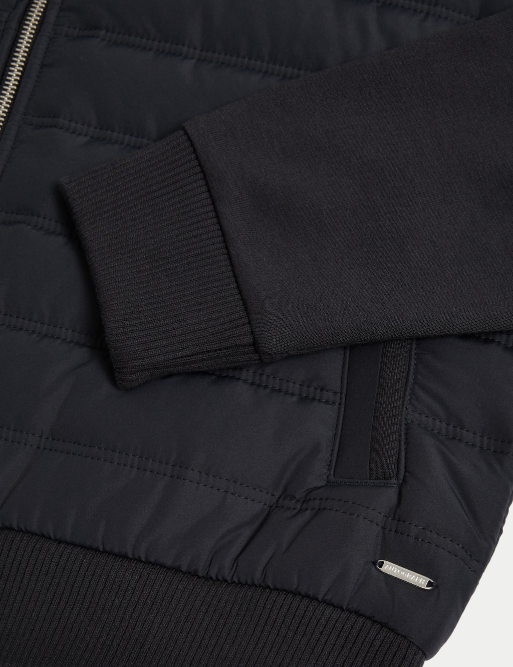 Quilted Bomber Jacket image 2