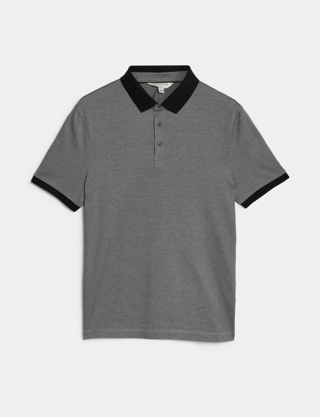 Pure Cotton Textured Polo Shirt image 2