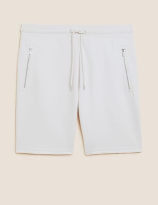 Cotton Rich Zip Pocket Shorts