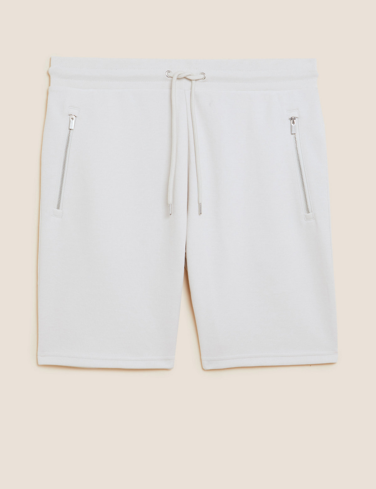Cotton Rich Zip Pocket Shorts