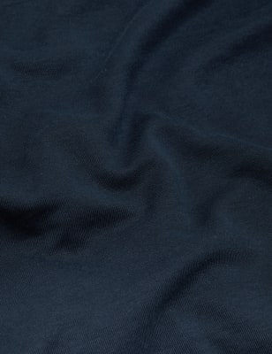 

Mens Autograph Cotton Blend Half Zip Sweatshirt - Dark Navy, Dark Navy