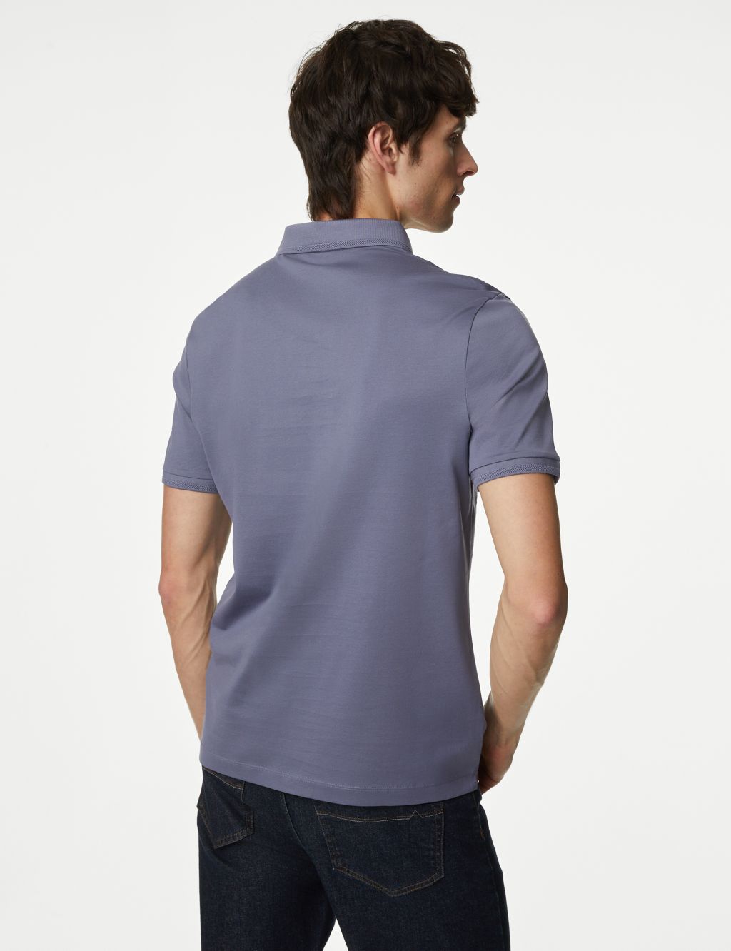 Pure Supima® Cotton Polo Shirt image 5