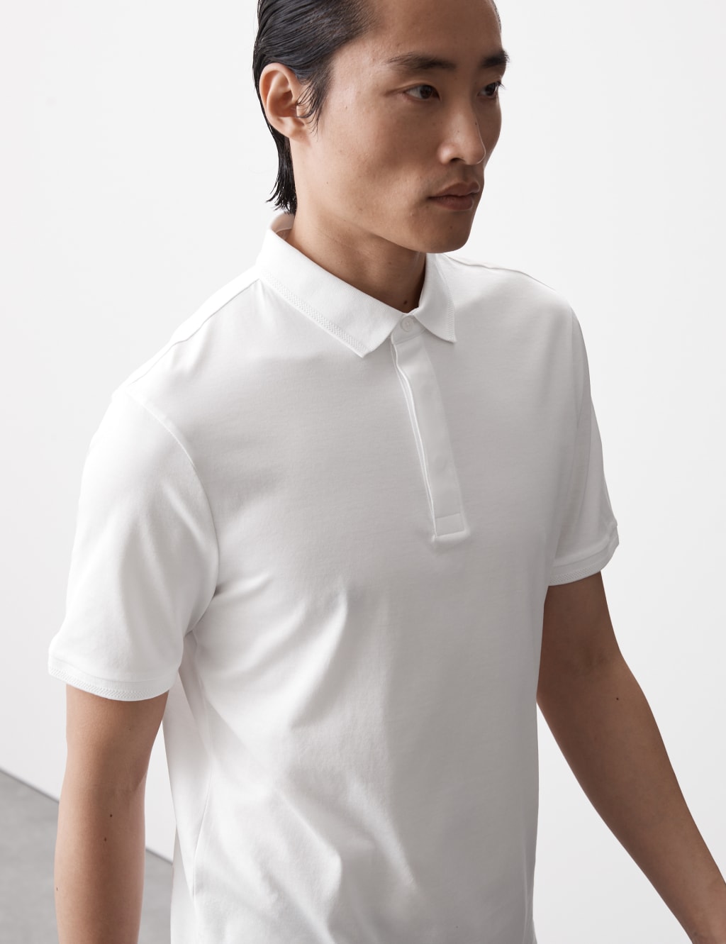 Pure Supima® Cotton Polo Shirt image 5