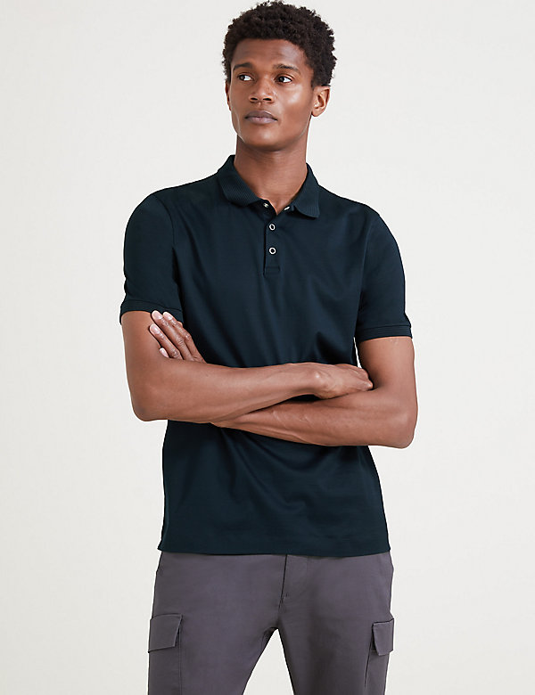 Premium Cotton Polo Shirt - CH