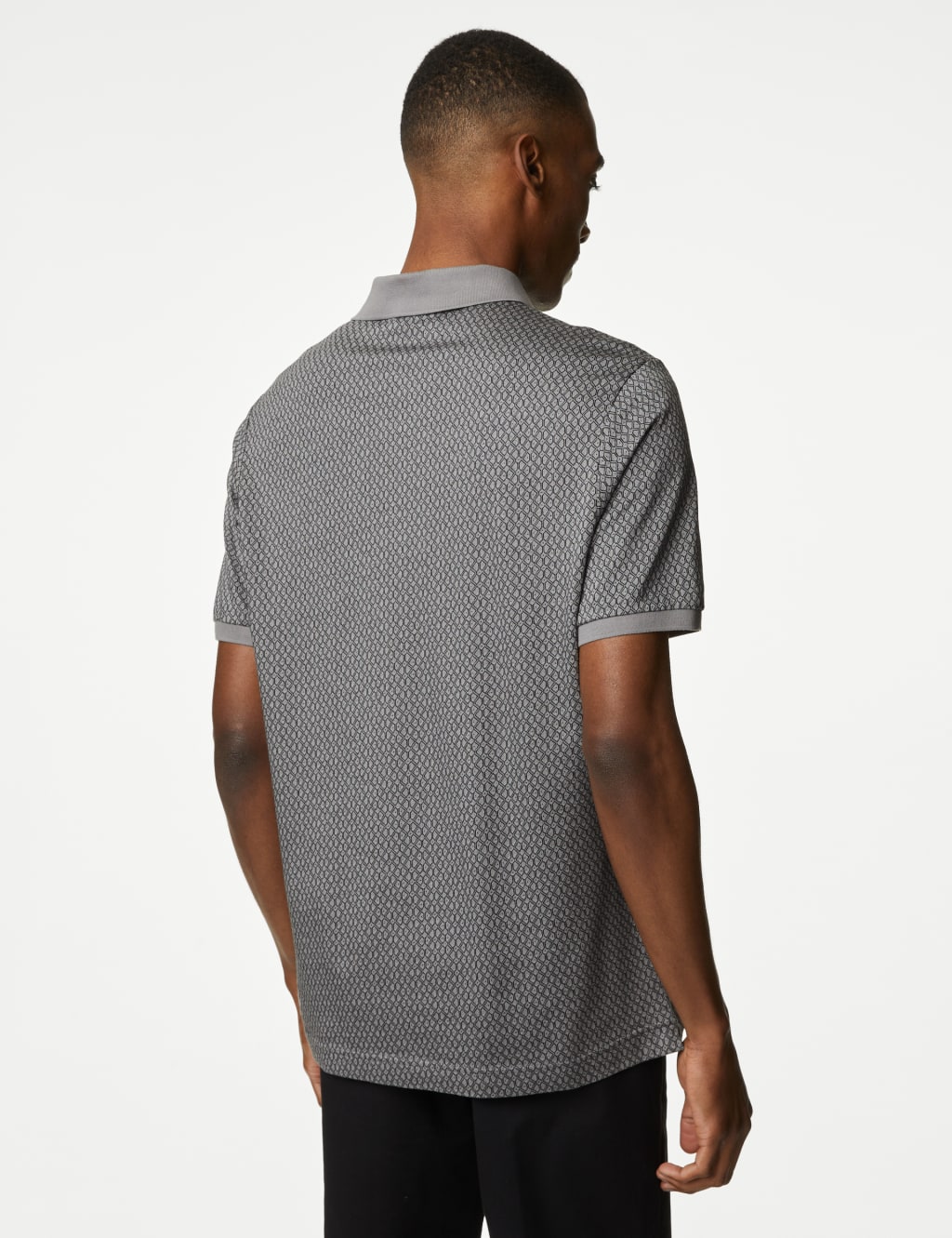 Premium Cotton Jacquard Polo Shirt image 5