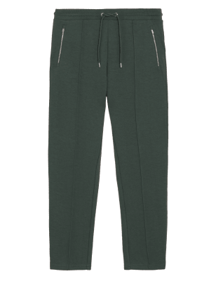 

Mens Autograph Cotton Blend Zip Pocket Joggers - Dark Green, Dark Green