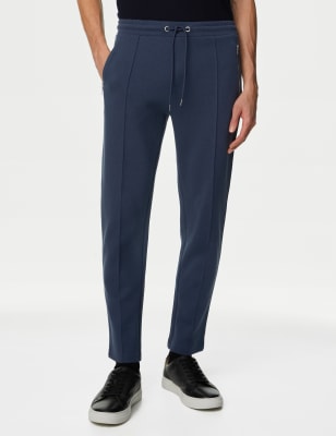 

Mens Autograph Cotton Blend Zip Pocket Joggers - Dark Ink, Dark Ink