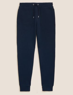 Cuffed Pure Cotton Cargo Joggers | M&S Collection | M&S