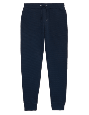 

Mens Autograph Cuffed Cotton Rich Joggers - Dark Navy, Dark Navy