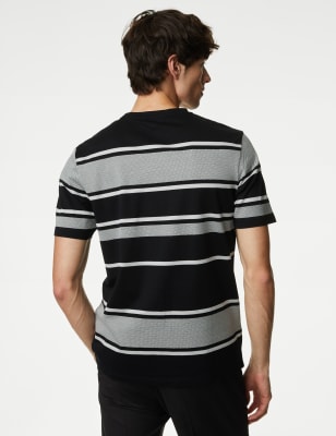 Textured Striped Pattern Shirt main image 0