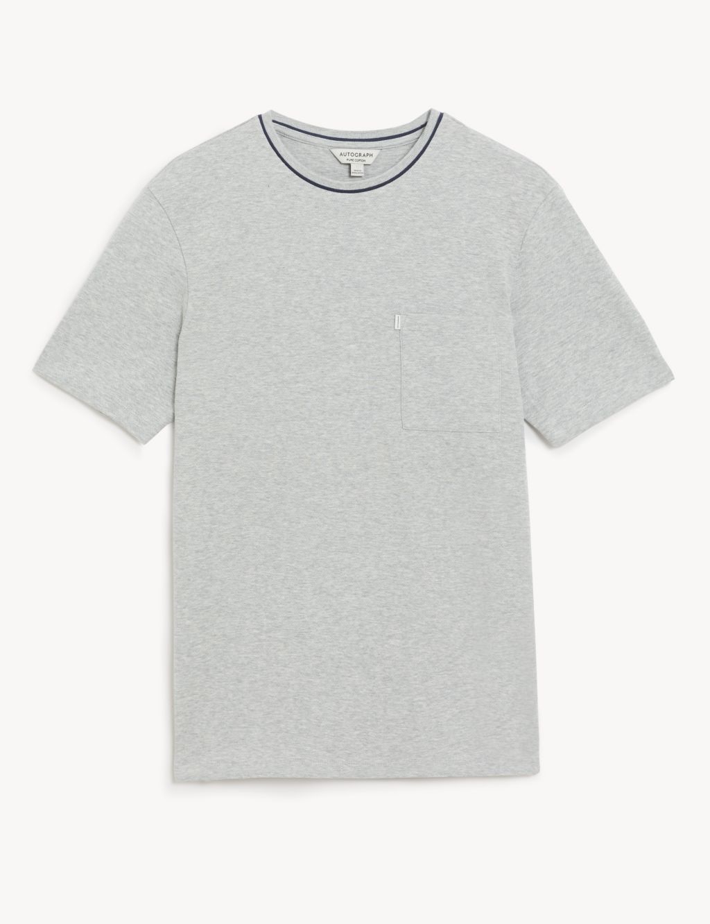 Pure Cotton Textured T-Shirt image 2
