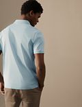 Pure Supima® Cotton Zip Up Polo Shirt