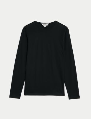 Pure Supima® Cotton Long Sleeve T-Shirt