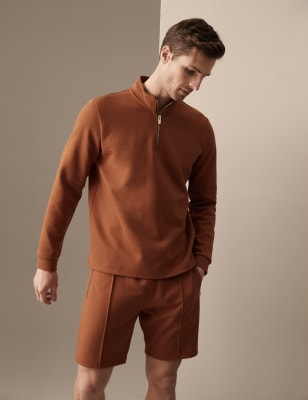 

Mens Autograph Jersey-Shorts - Copper Tan, Copper Tan
