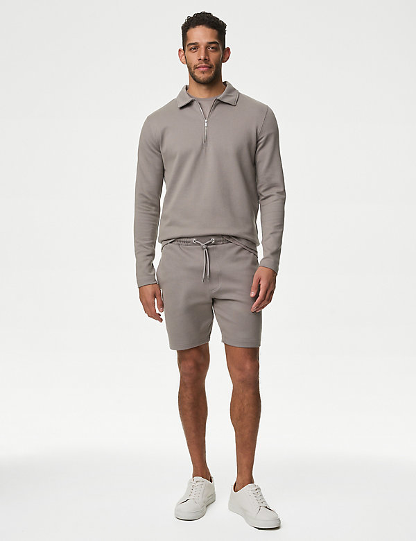 Jersey Textured Shorts - GR