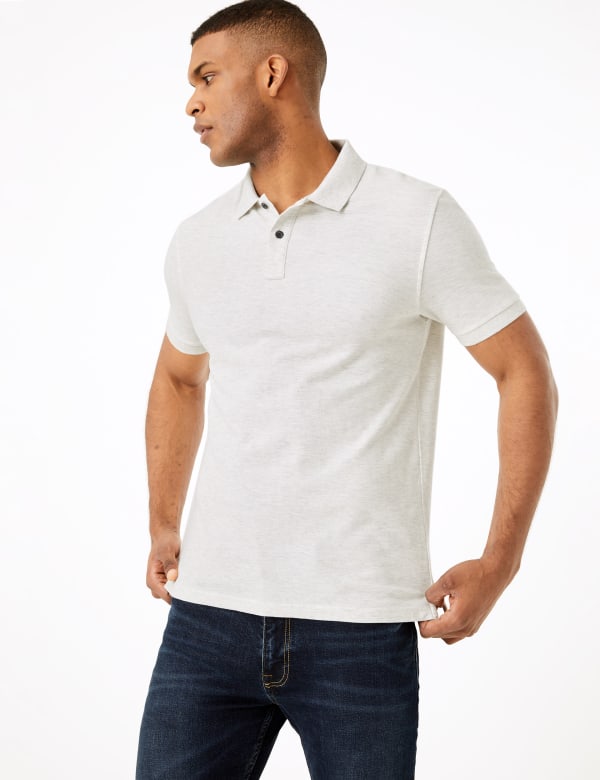 Pure Cotton Polo Shirt