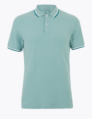 m&s mens polo shirts