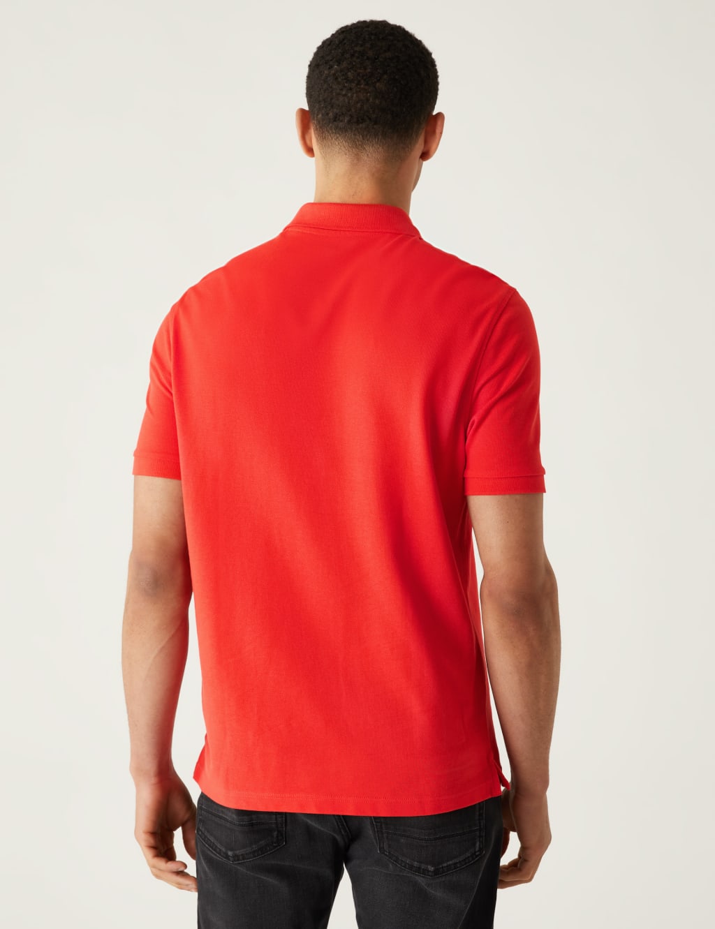 Pure Cotton Pique Polo Shirt image 4