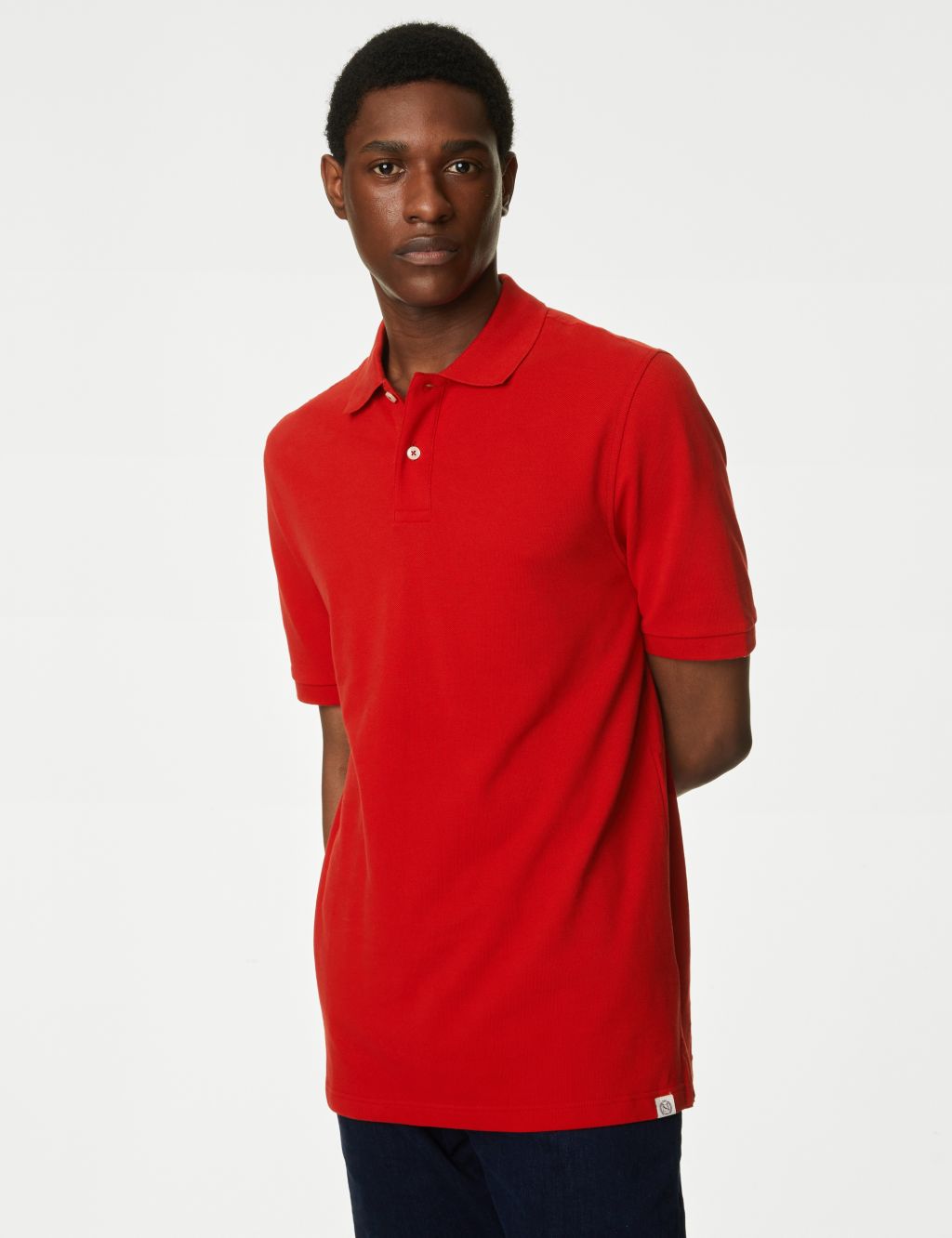 Shop Men’s Red Polo Shirts at M&S