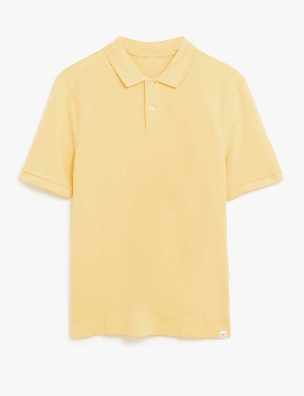 Pure Cotton Pique Polo Shirt image 2