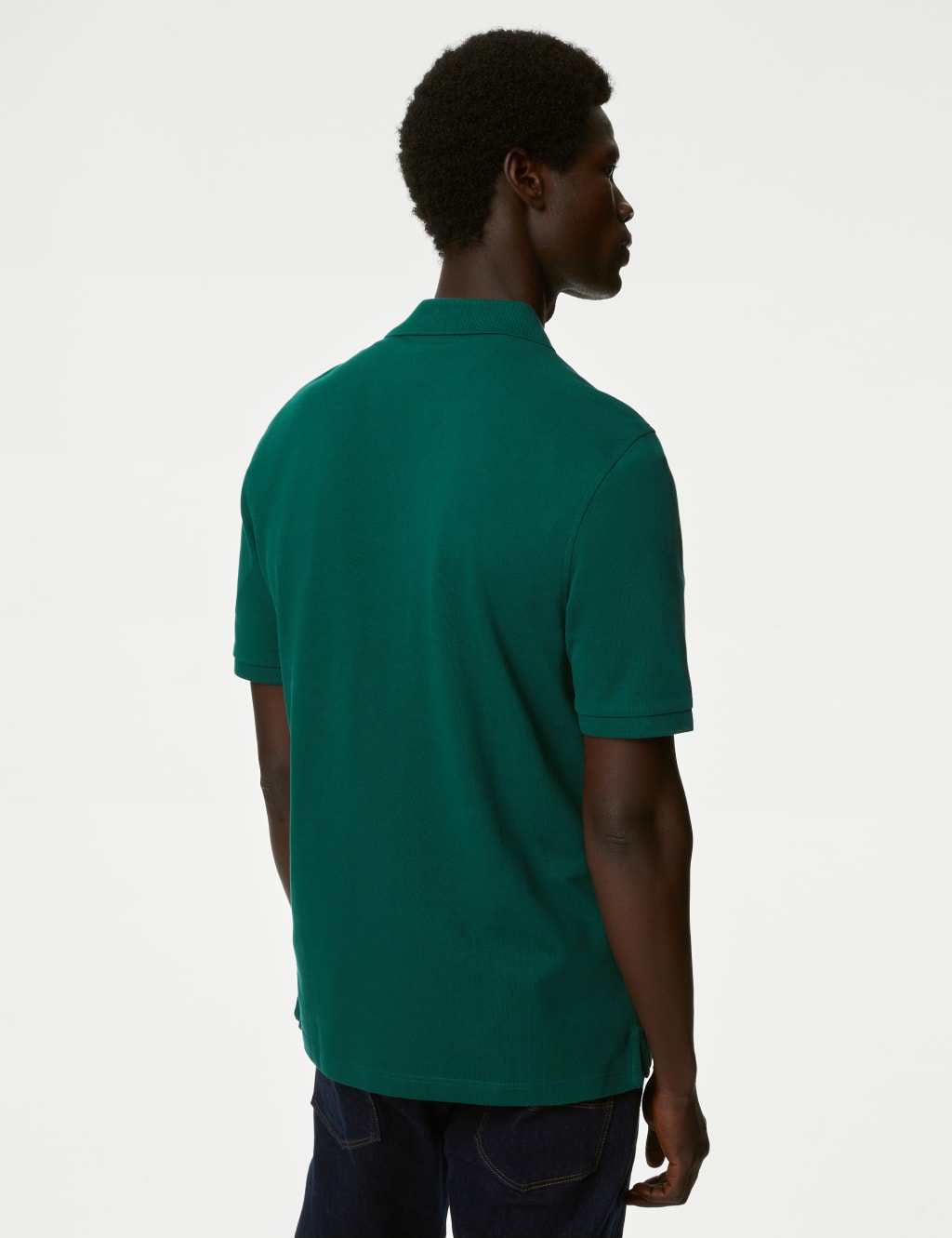 Men’s Green Polo Shirts M&S