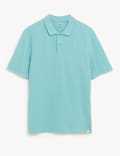 Pure Cotton Pique Polo Shirt