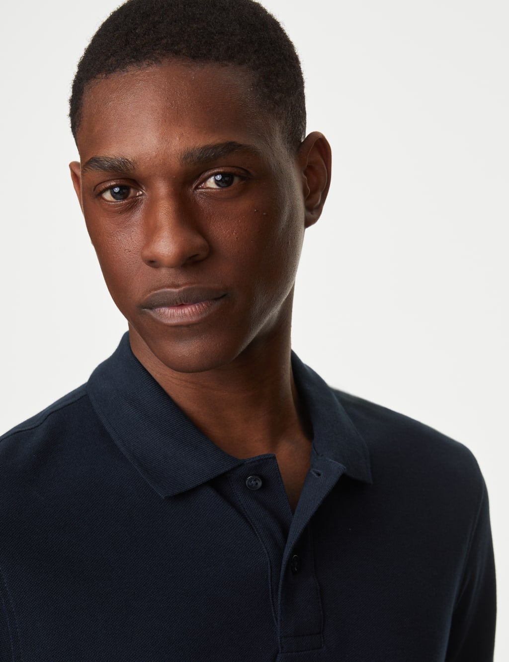 Slim Fit Pure Cotton Pique Polo Shirt image 4