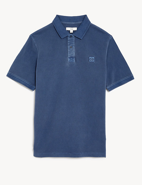 Pure Cotton Polo Shirt - SG