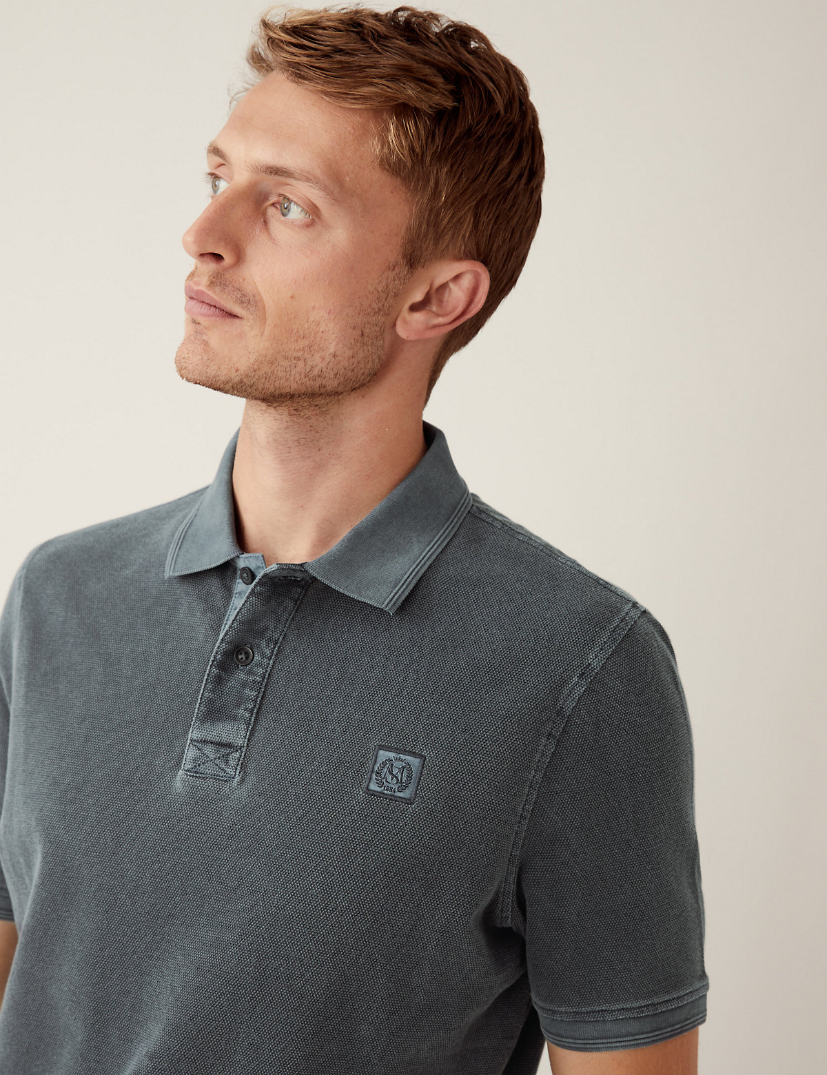 Pure Cotton Polo Shirt