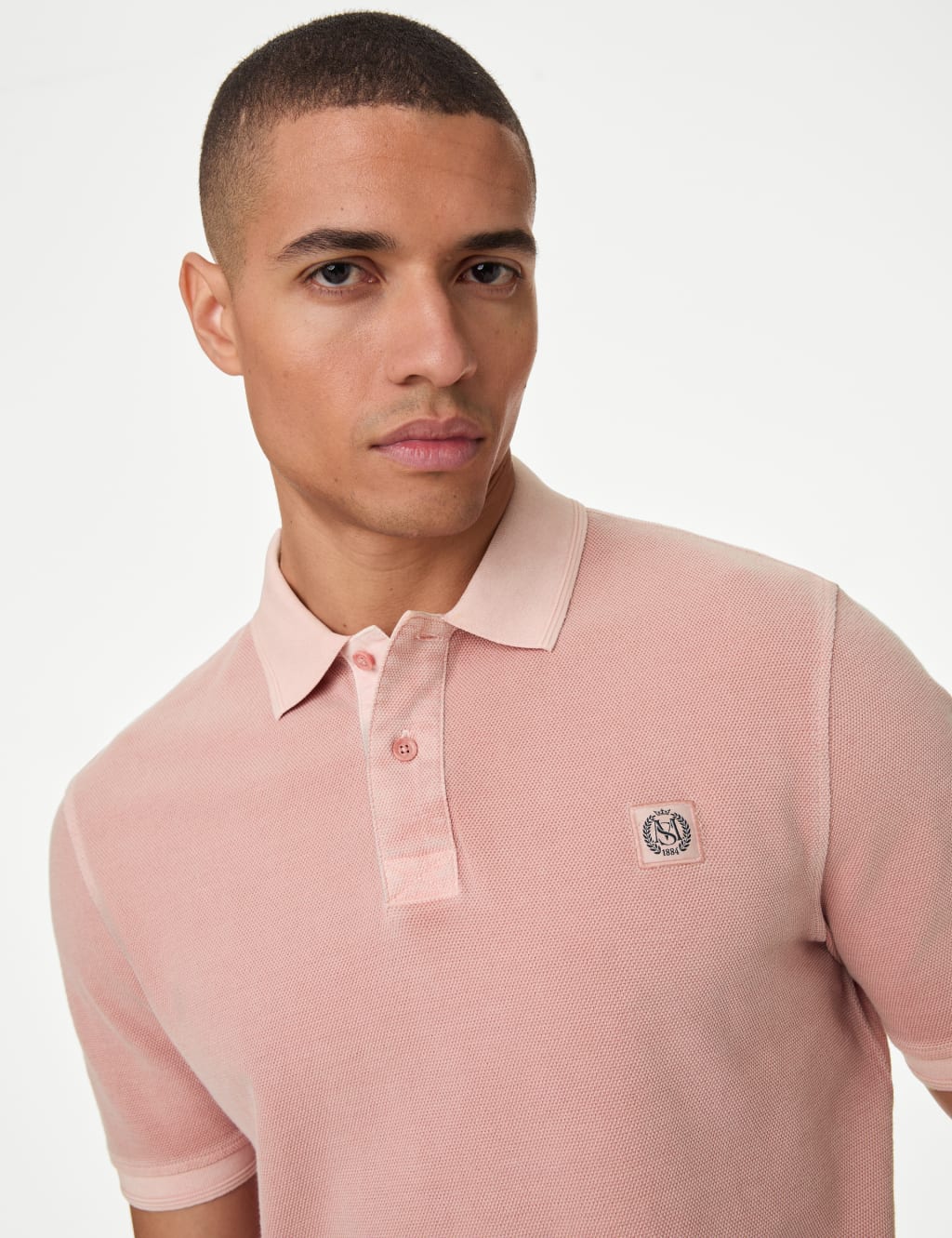 Mens pink polo shirts cheap sale