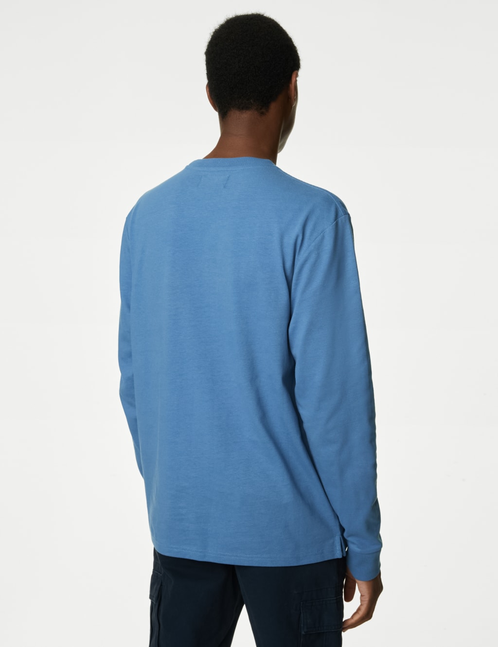 Pure Cotton Heavyweight Long Sleeve T-Shirt image 5