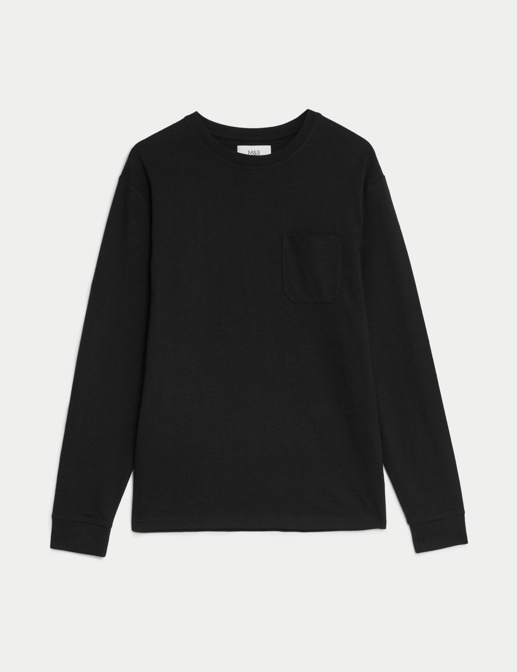 Pure Cotton Heavyweight Long Sleeve T-Shirt image 2
