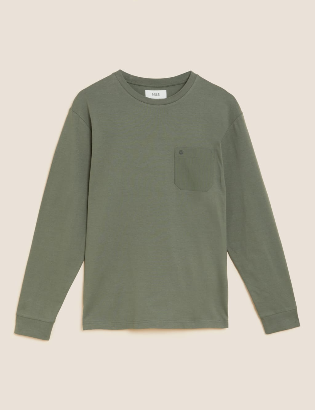 Pure Cotton Long Sleeve T-Shirt