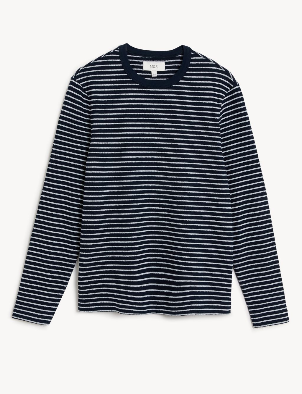Pure Cotton Striped Long Sleeve T-Shirt image 2