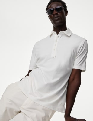 

M&S Originals The Hoyle - Polo 100% algodónMens - White, White