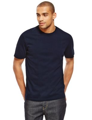 Tailored Fit Pure Cotton T-Shirt with StayNEW™ & Stay Soft